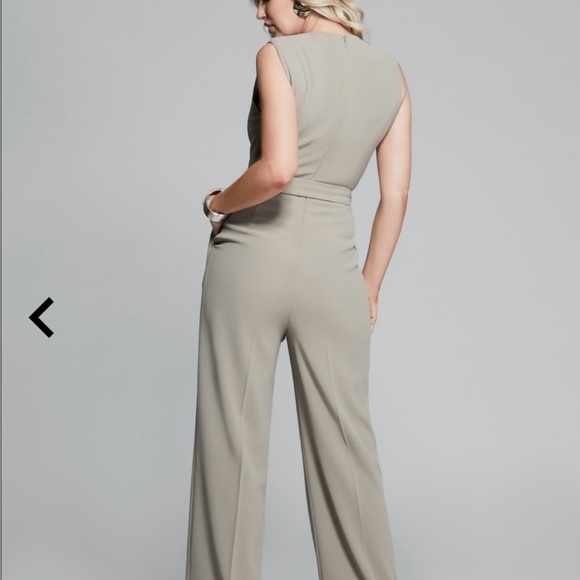 Guess by Marciano Beige Sleeveless Pantsuit - Picture 4 of 5